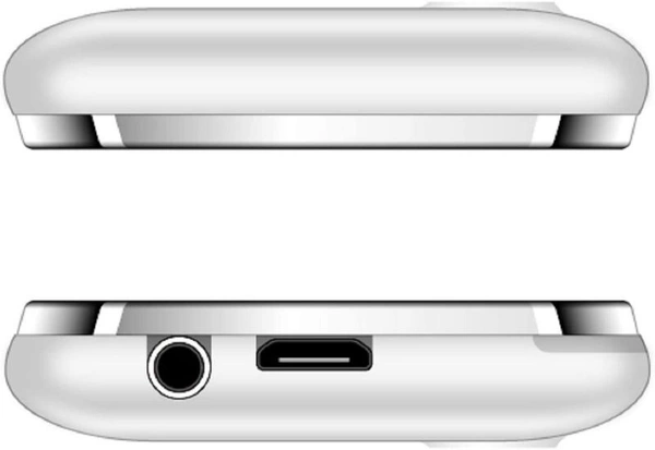 KECHAODA K115 with Dual Sim 3.66 cm (1.44"") inch QQVGA Phone (Black + Silver)